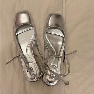 Silver Women's Zara Shoes